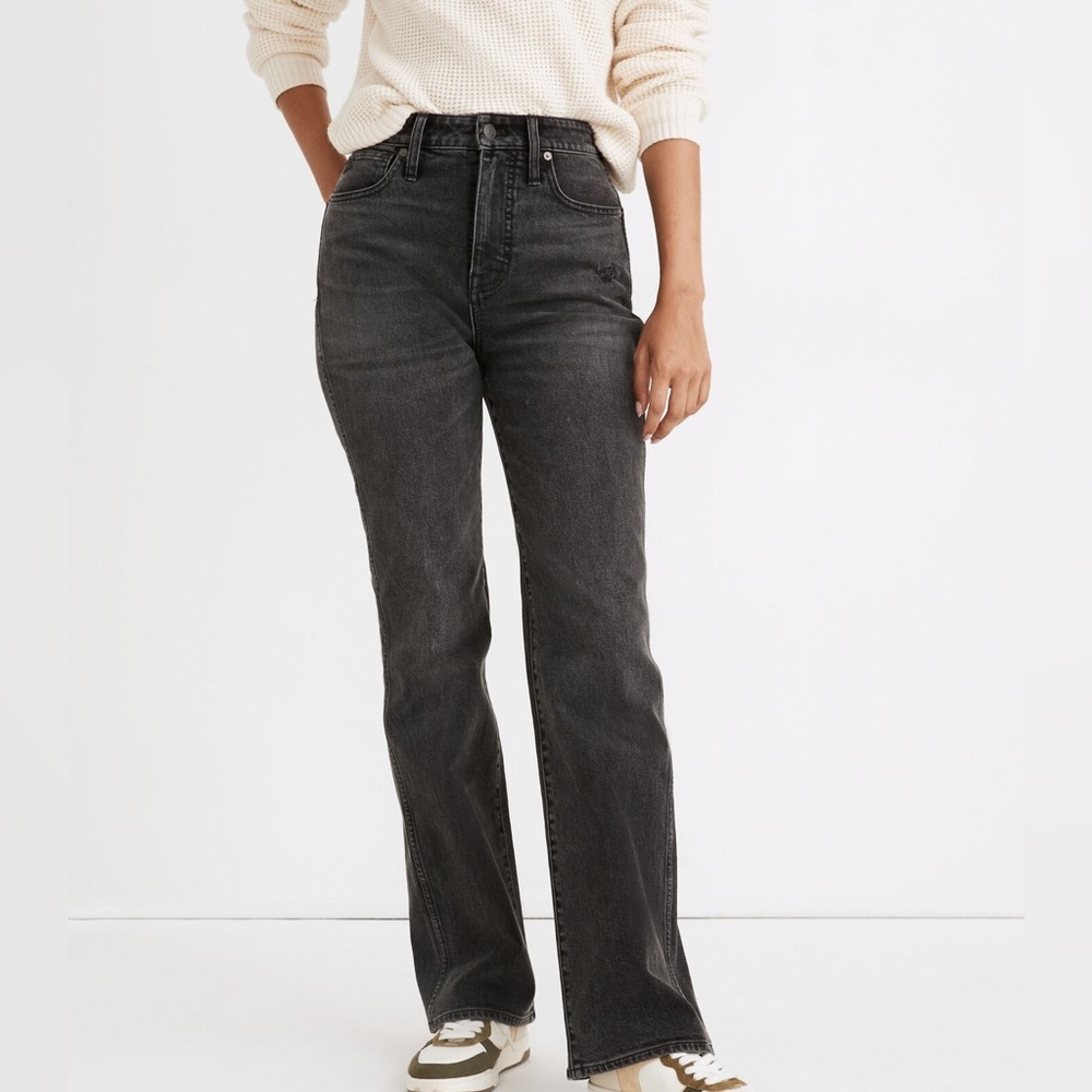 Madewell Women's Black Boot Cut Jeans